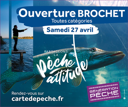 Ouverture de la pêche au brochet